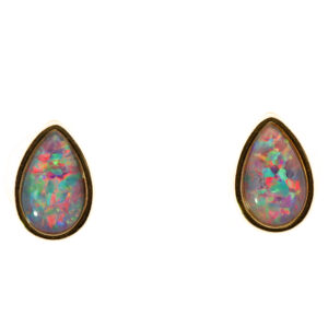 Triplet Opal Earrings