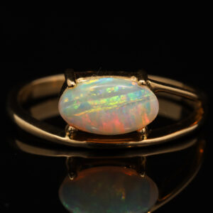 Yellow Gold Blue Green Yellow Orange Pink Crystal Opal