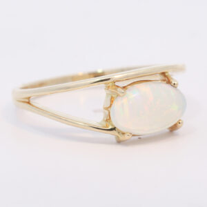 Yellow Gold Blue Green Yellow Orange Pink Crystal Opal