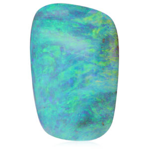 Unset Blue Green Yellow Boulder Opal