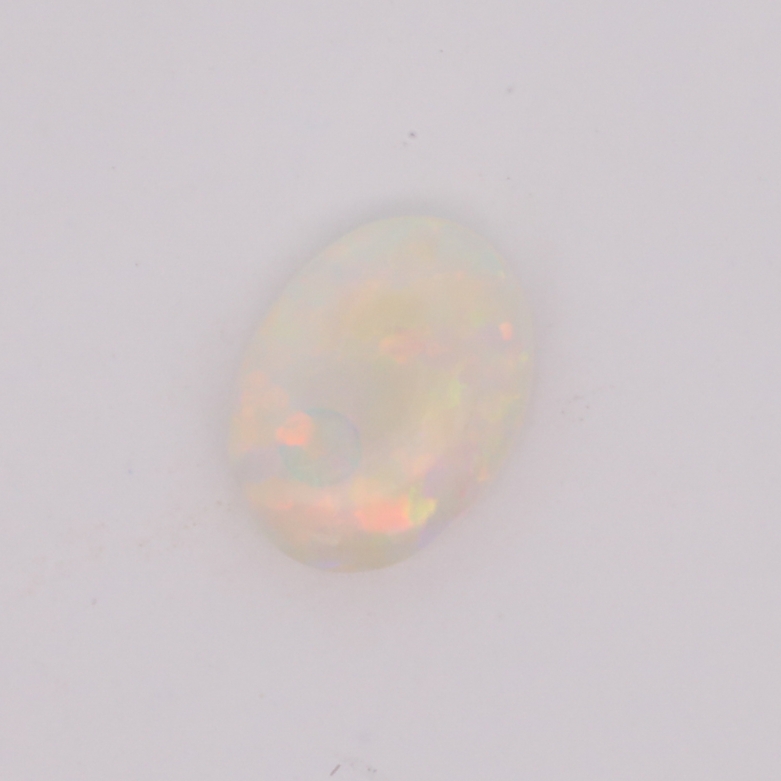 Unset Blue Green Yellow Orange Crystal Opal