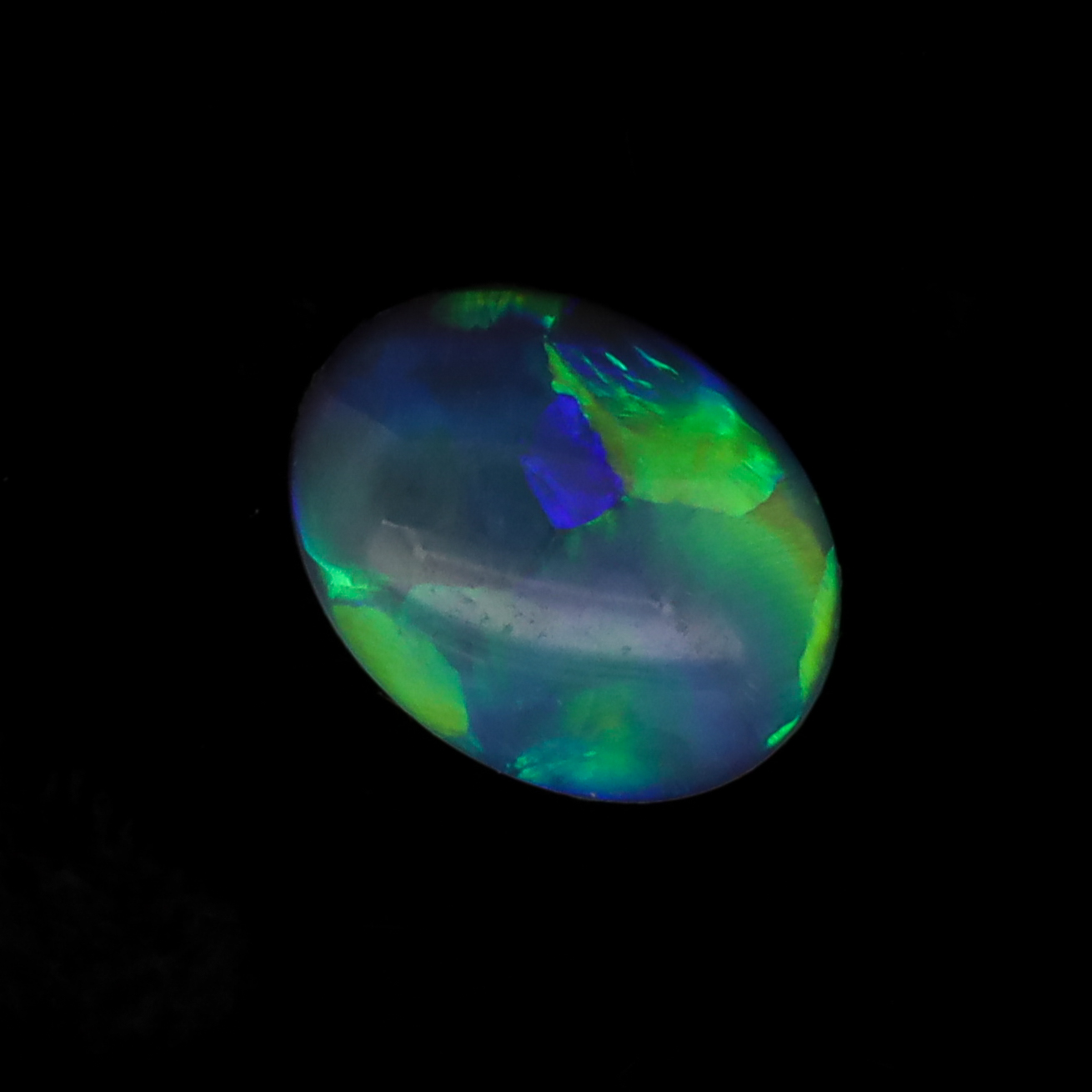 Unset Blue Green Black Opal