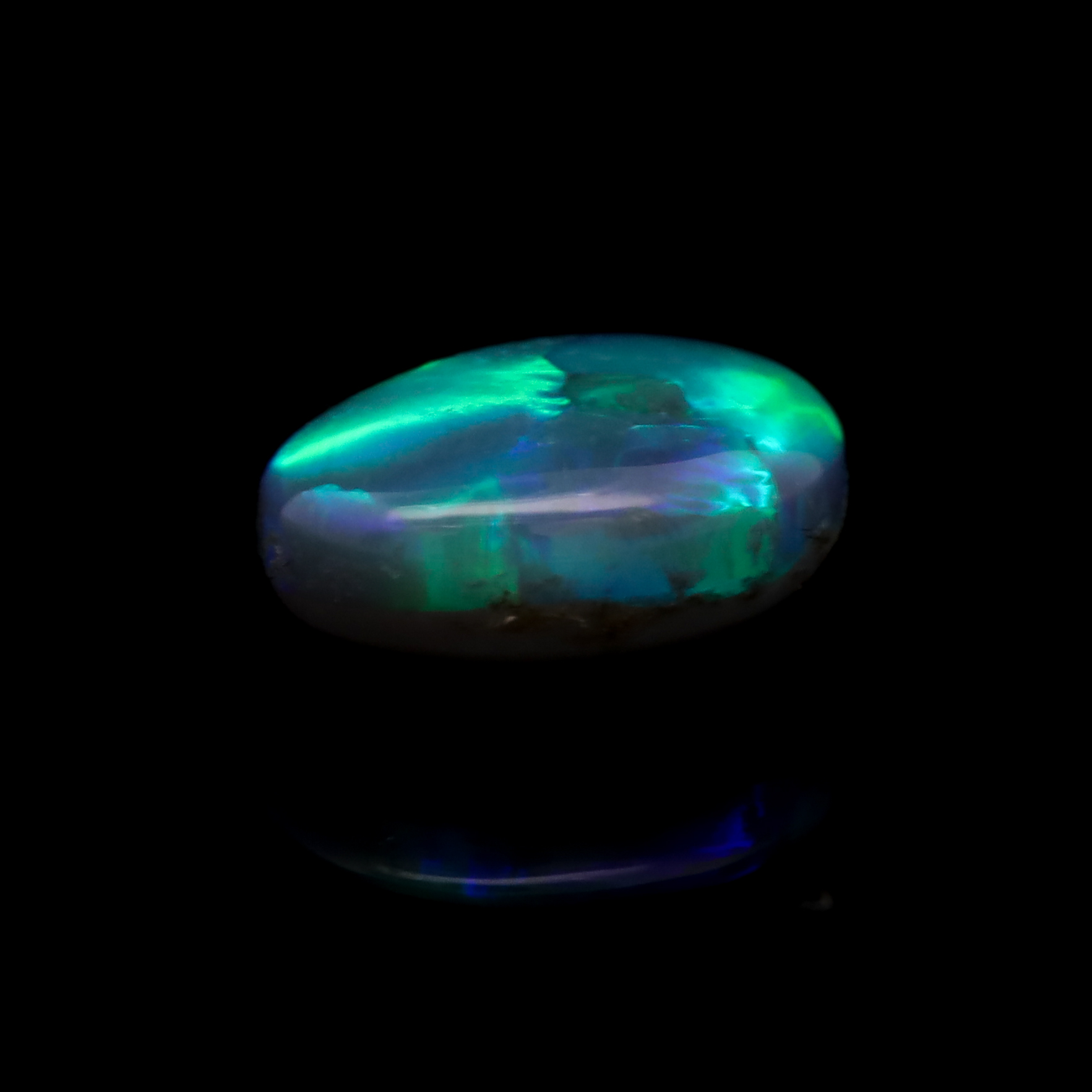 Unset Blue Green Black Opal