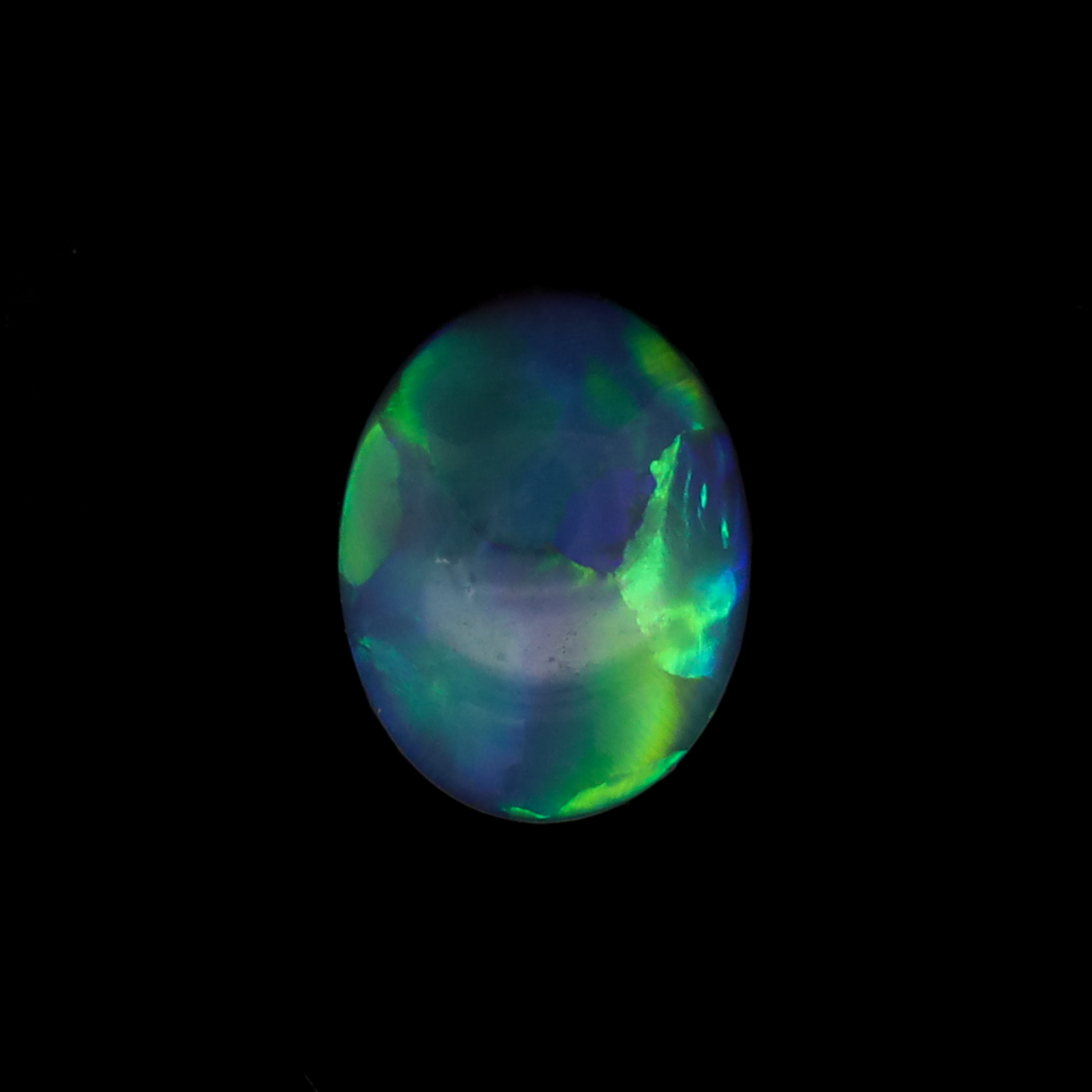 Unset Blue Green Black Opal