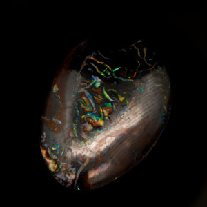 Unset Blue Green Yellow Orange Boulder Opal Matrix