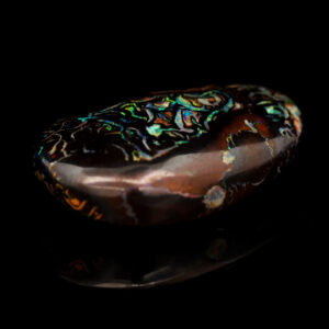 Unset Blue Green Yellow Orange Boulder Opal Matrix