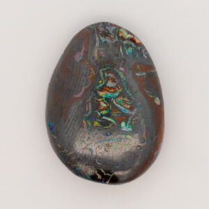 Unset Blue Green Yellow Orange Boulder Opal Matrix