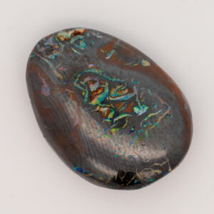 Unset Blue Green Yellow Orange Boulder Opal Matrix