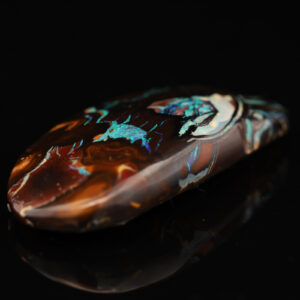 Unset Blue Green Boulder Opal Matrix