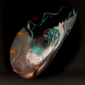Unset Blue Green Boulder Opal Matrix