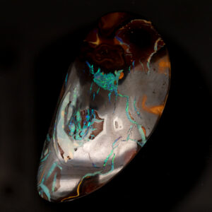 Unset Blue Green Boulder Opal Matrix