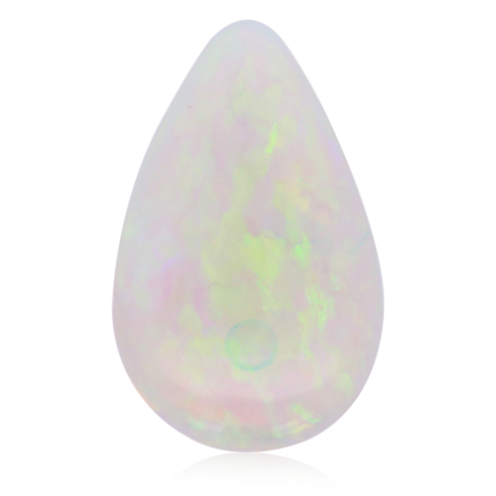 Unset Green Yellow Orange Crystal Opal