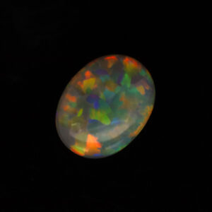 Unset Blue Green Yellow Orange Black Crystal Opal