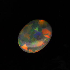 Unset Blue Green Yellow Orange Black Crystal Opal