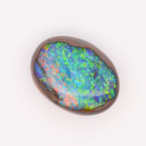 Blue Green Yellow Orange Pink Solid Australian Unset Boulder Opal