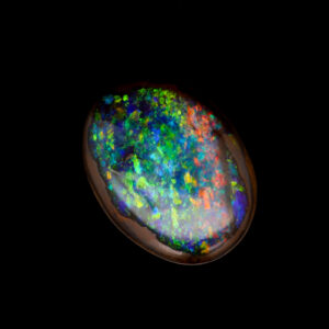 Blue Green Yellow Orange Pink Solid Australian Unset Boulder Opal