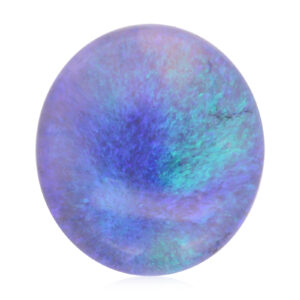 Solid Unset Blue Green Purple Black Crystal Opal