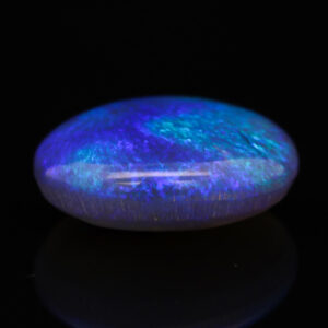 Solid Unset Blue Green Purple Black Crystal Opal