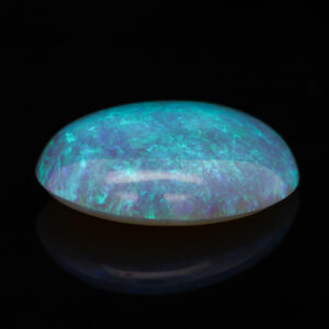Unset Blue Green Crystal Opal