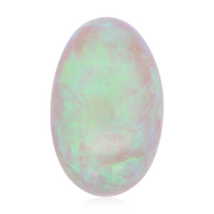 Unset Blue Green Crystal Opal