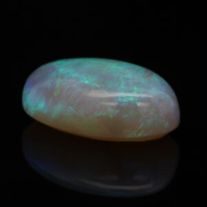 Unset Blue Green Crystal Opal