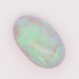 Unset Blue Green Crystal Opal