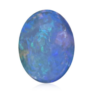 Unset Blue Green Crystal Opal