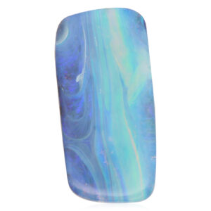 Unset Blue Green Purple Boulder Opal