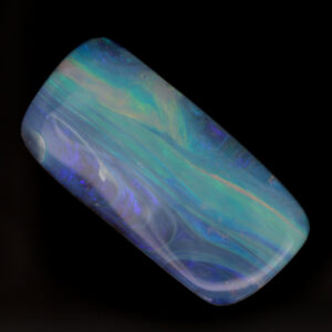 Unset Blue Green Purple Boulder Opal
