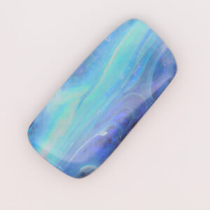 Unset Blue Green Purple Boulder Opal