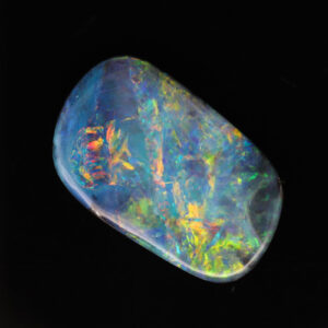 Unset Blue Green Yellow Orange Purple Boulder Opal