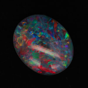 Unset Blue Green Yellow Orange Red Triplet Opal