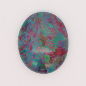 Unset Blue Green Yellow Orange Red Triplet Opal
