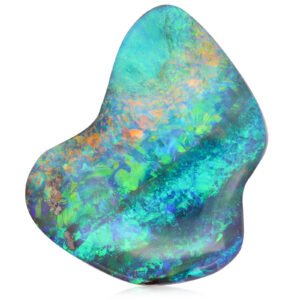 Unset Blue Green Yellow Orange Red Boulder Opal