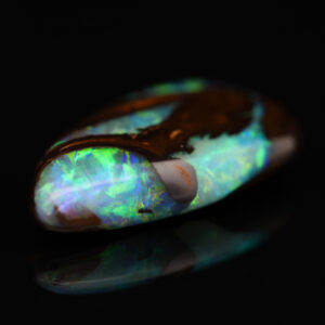 Unset Blue Green Yellow Orange Boulder Opal