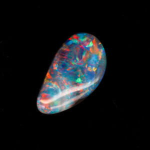 Unset Blue Green Orange yellow Red Boulder Opal