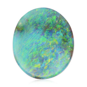 Unset Blue Green Yellow Boulder Opal