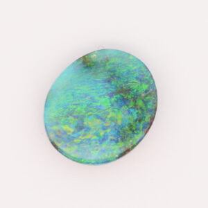 Unset Blue Green Yellow Boulder Opal