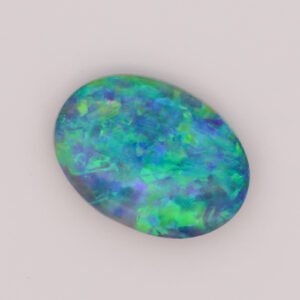 Unset Blue Green Yellow Boulder Opal