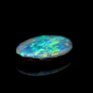 Unset Blue Green Yellow Boulder Opal