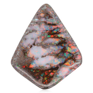 Unset Blue Green Yellow Orange Red Boulder Opal