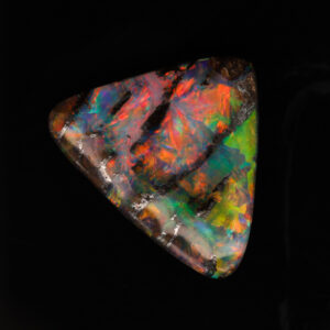 Unset Blue Green Yellow Orange Red Boulder Opal