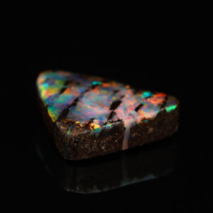 Unset Blue Green Yellow Orange Red Boulder Opal