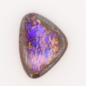 Unset Blue Purple Boulder Opal