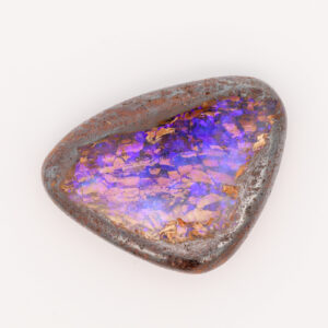 Unset Blue Purple Boulder Opal