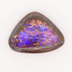 Unset Blue Purple Boulder Opal