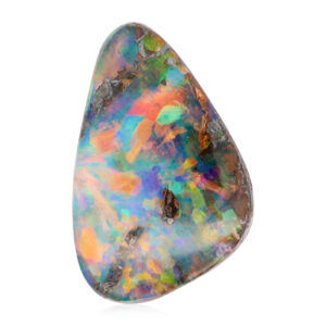 Unset Blue Green Yellow Orange Red Boulder Opal