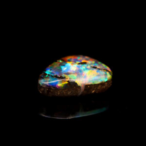 Unset Blue Green Yellow Orange Red Boulder Opal