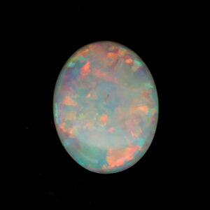 Unset Blue Green Yellow Orange Crystal Opal