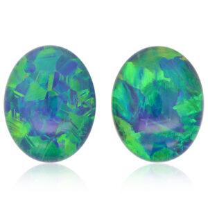 Unset Blue Green Triplet Opal